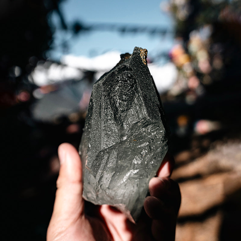 Himalayan Chlorite Etched ET Quartz Crystal