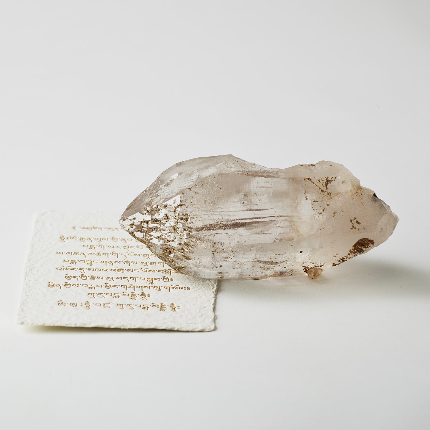 Himalayan White Crystal Double Terminated