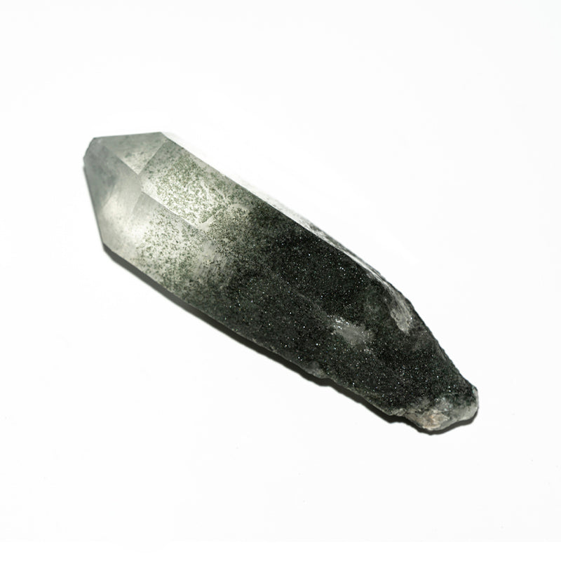 Himalayan Chlorite etched Wand Quartz