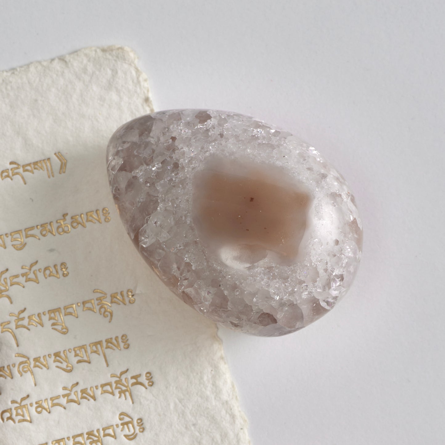 Uruguay Golden Healer Quartz Egg