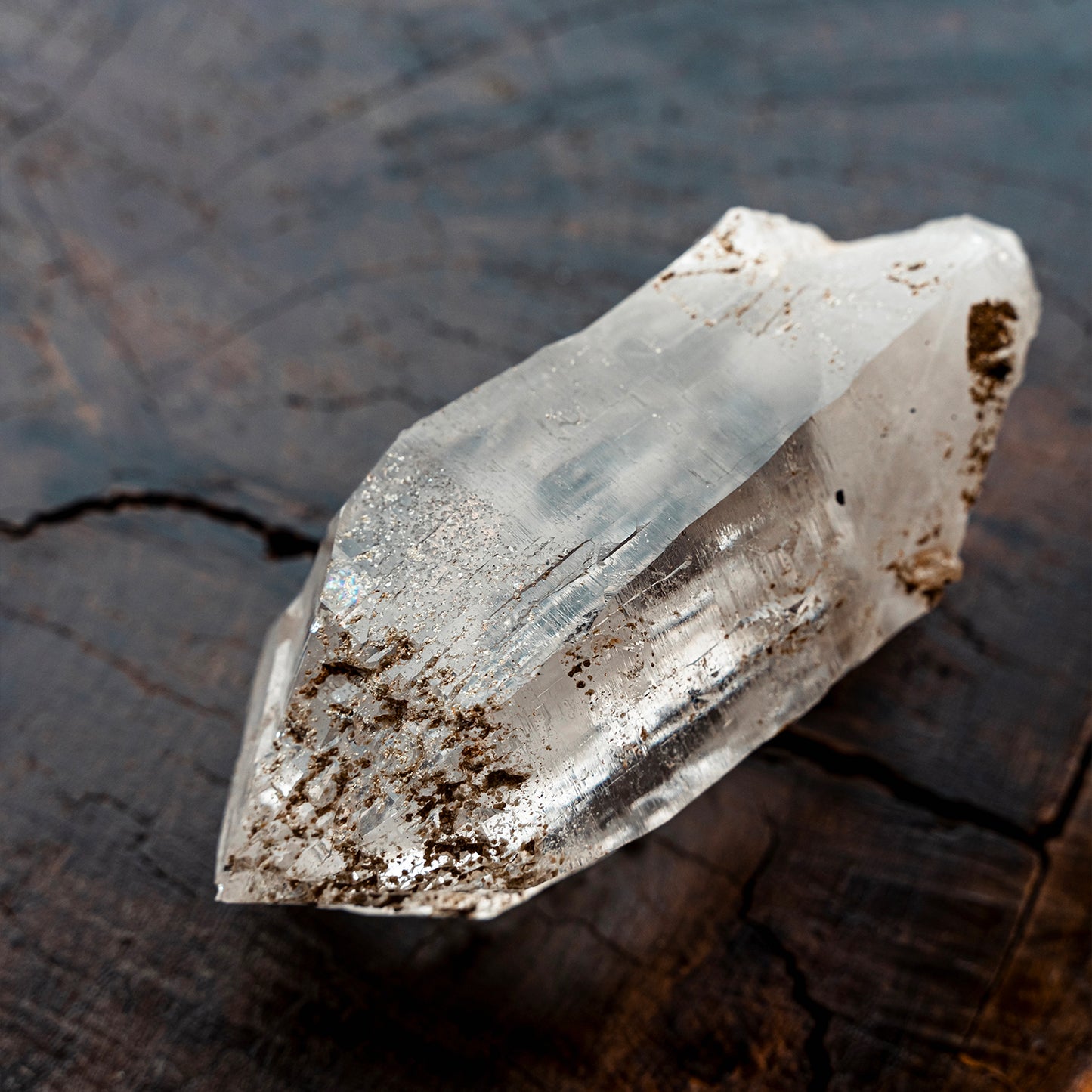 Himalayan White Crystal Double Terminated