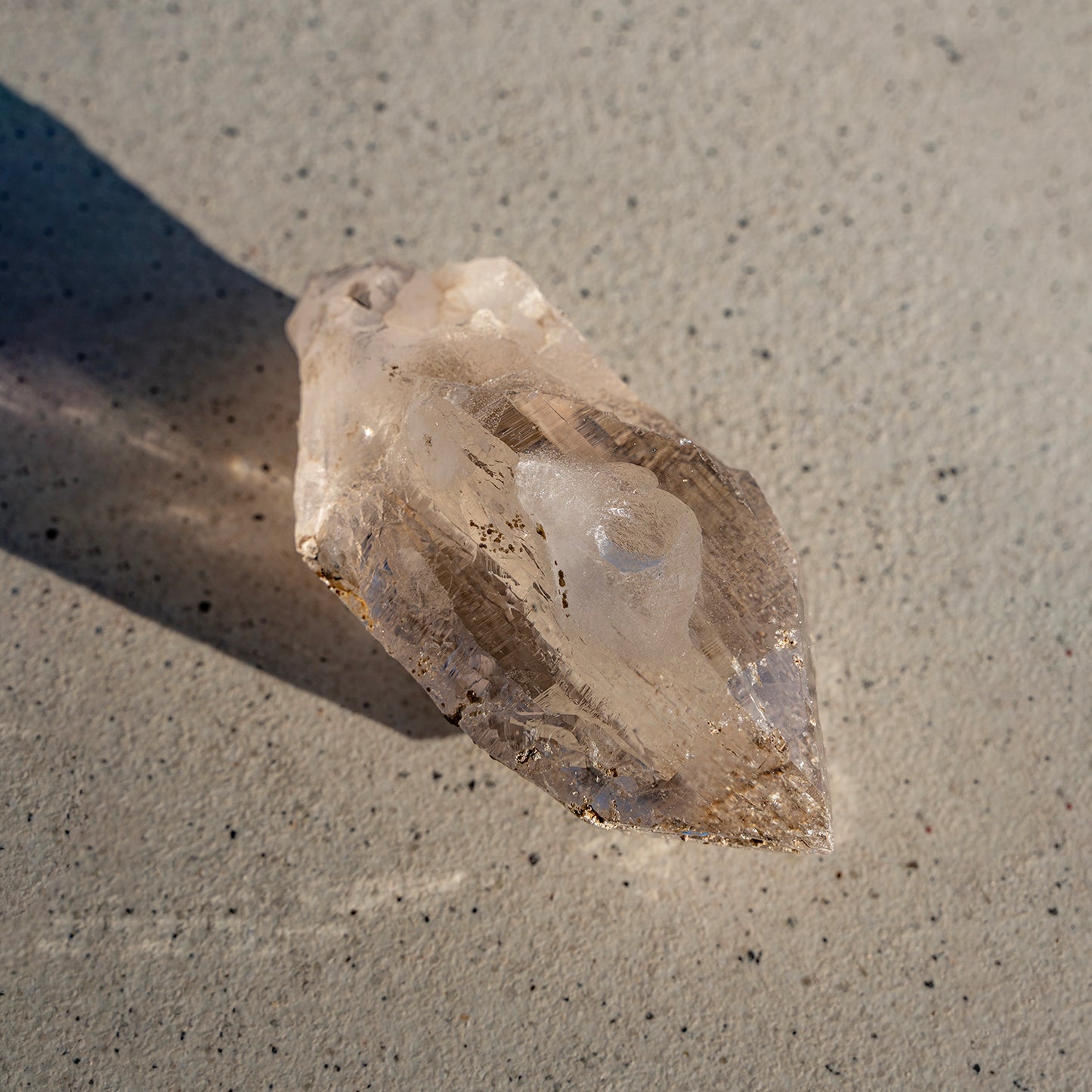 Himalayan White Crystal Double Terminated