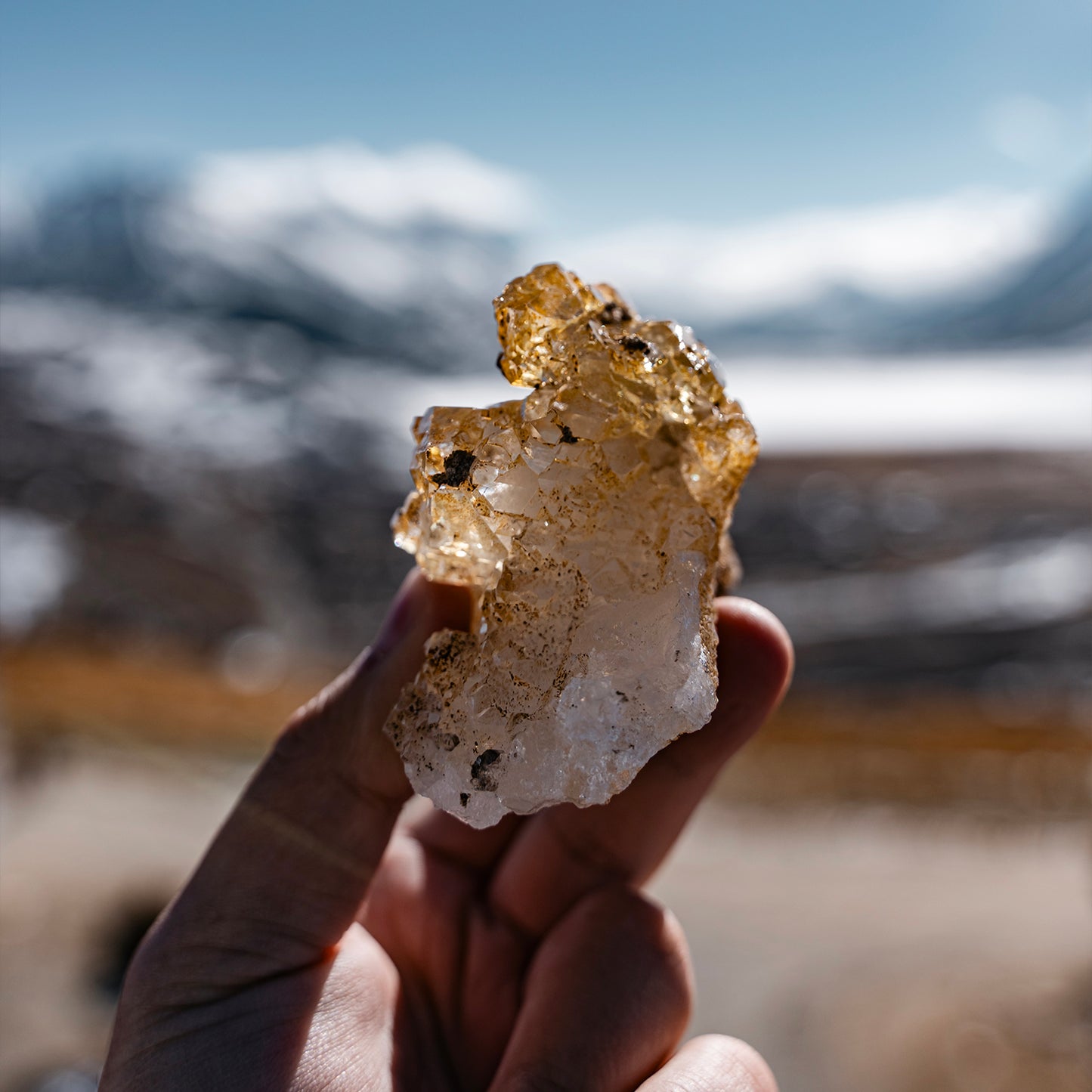 Nepal Golden Himalayan Clear Quartz