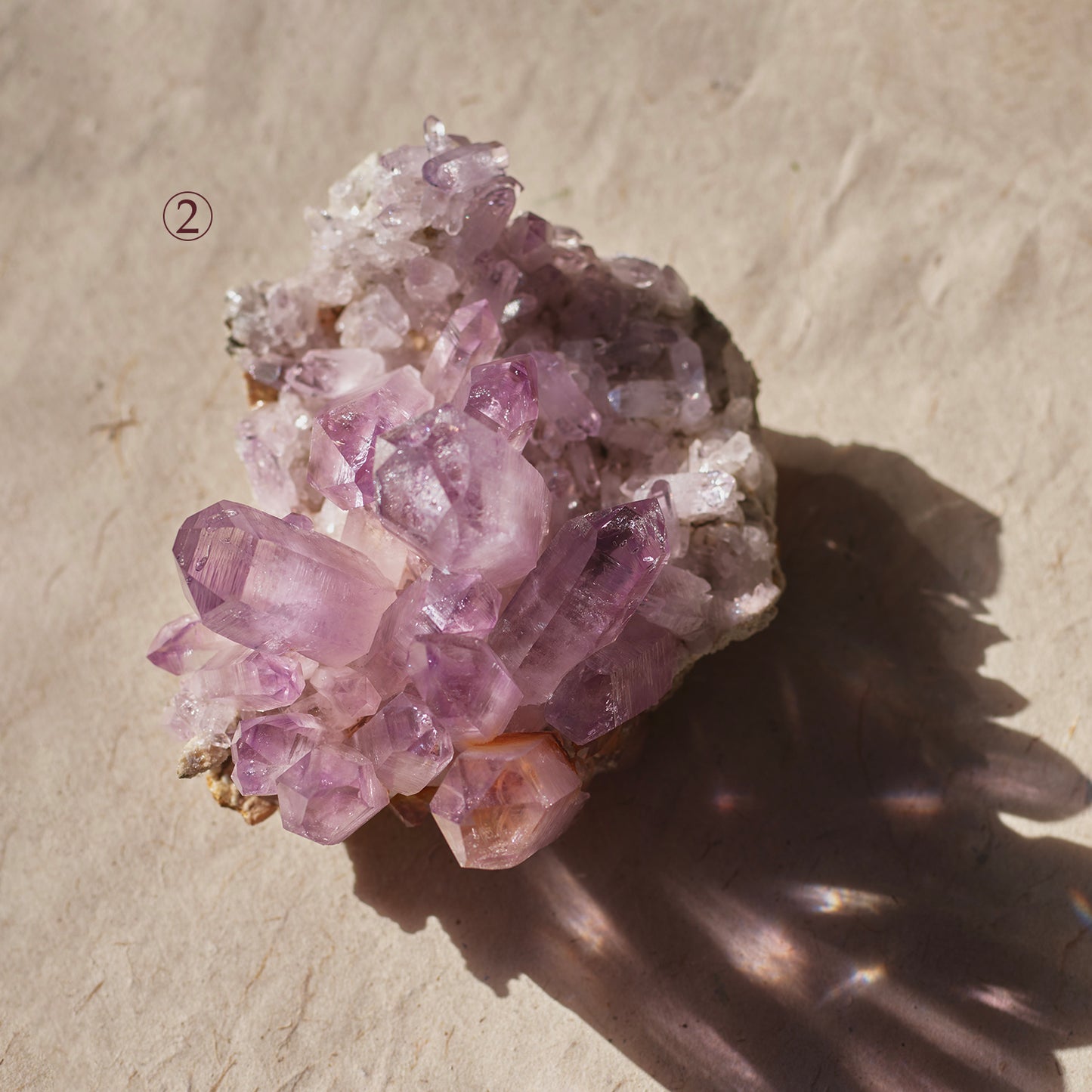 Mexican Veracruz Amethyst Cluster