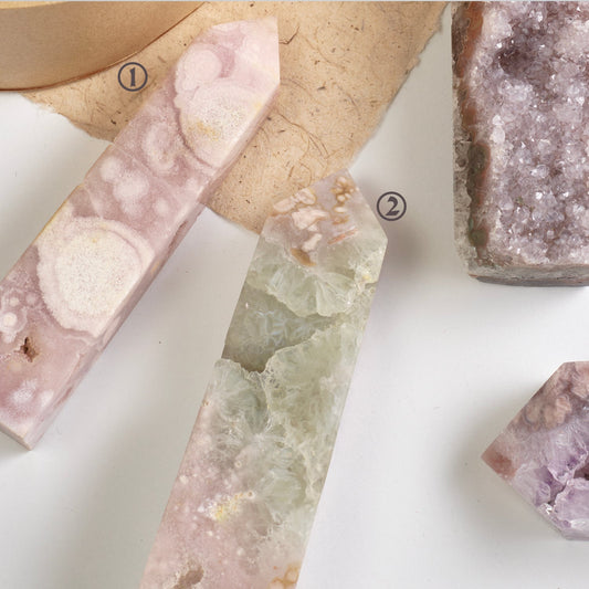 beautiful collection showcasing diverse colors and shapes of agate crystal