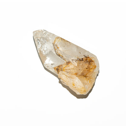 Himalayan Clear Crystal With Golden Healer