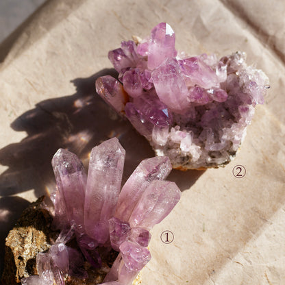 Mexican Veracruz Amethyst Cluster