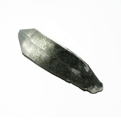 Himalayan Chlorite etched Wand Quartz