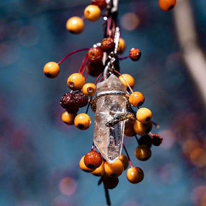 Siver Naga 's Blessing Necklace Designed in Tibet with Sterling Silver