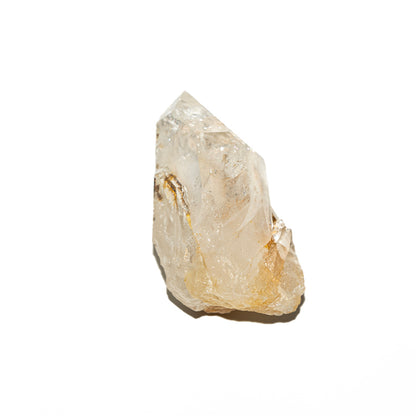 Himalayan Clear Crystal With Golden Healer